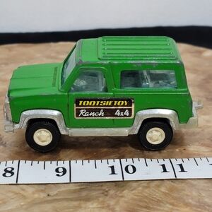 Tootsie Toy Green Ranch 4x4 Kids Toy SUV